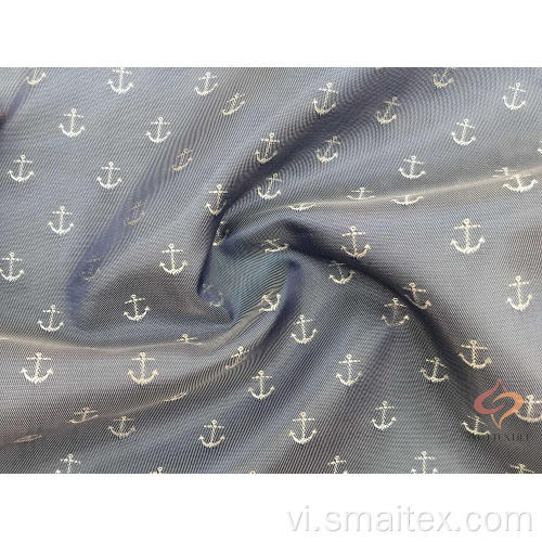 Vải Jacquard pha trộn Poly và Viscose